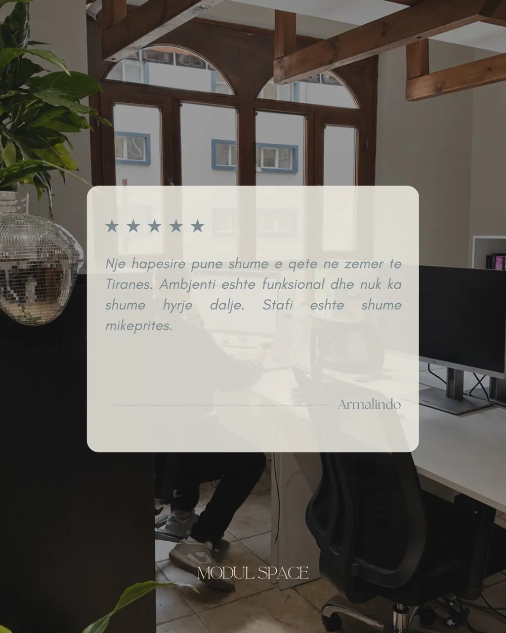 Five-star review from Armalindo