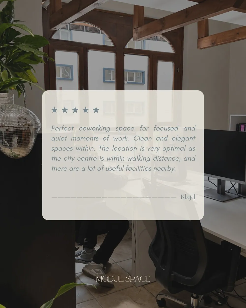 Five-star review from Klajd